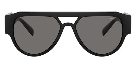 Versace™ VE4401 GB1/81 57 Black Sunglasses 